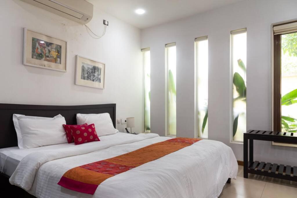 Ochre Villa- Luxury Property In Assagaon / Vagator Exterior foto